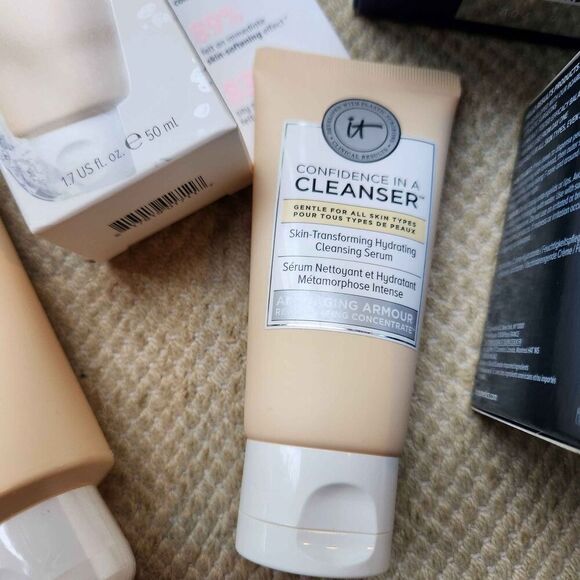 it Comestics Lot Confidence in a Cleanser Beauty Sleep Wrinkle Reducing Retinol - Picture 8 of 9